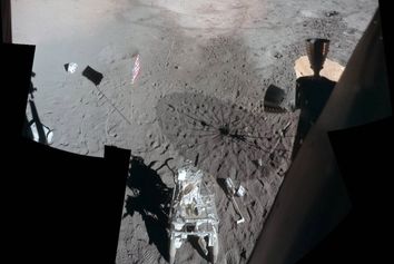 ناسا خاطره ۵۵ سال پیش ماه را زنده کرد