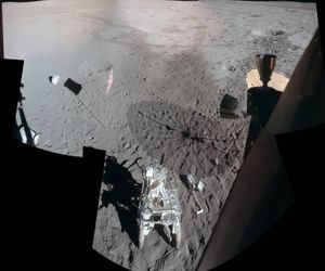 ناسا خاطره ۵۵ سال پیش ماه را زنده کرد