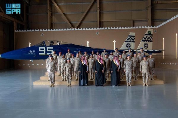 افتتاح پایگاه جدید نیروی هوایی عربستان سعودی