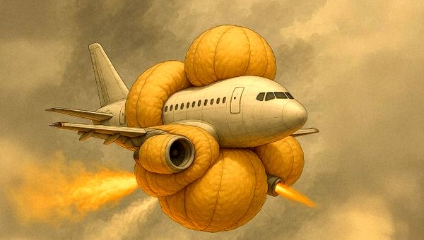 ایربگهای غولپیکر که برای هواپیما طراحی شدند!