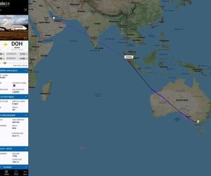 دایورت ایرباس A380 هواپیمایی قطر به کوالالامپور