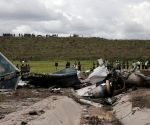 تصویر تنها بازمانده سانحه سقوط هواپیمای مسافربری در نپال 