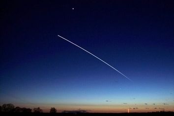 عبور تماشایی ایستگاه فضایی بین‌المللی از آسمان ایران امشب و فردا 
