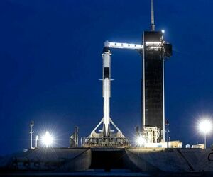 فقط چند ساعت تا تاریخ سازی SpaceX 