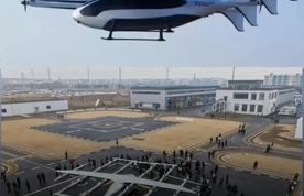 پرواز موفق بالگرد برقی ۵ تُنی با ۲۰ ملخ