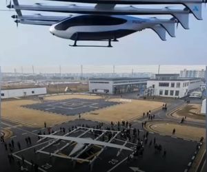 پرواز موفق بالگرد برقی ۵ تُنی با ۲۰ ملخ