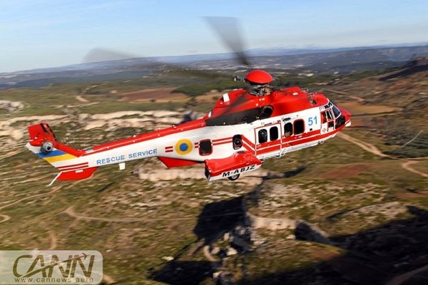 وزارت کشور اوکراین اولین H225s خود را تحویل گرفت