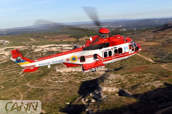وزارت کشور اوکراین اولین H225s خود را تحویل گرفت