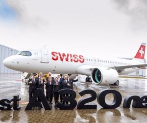 خطوط هوایی بین‌المللی سوییس اولین هواپیمای A320 نئو خود را تحویل گرفت