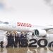 خطوط هوایی بین‌المللی سوییس اولین هواپیمای A320 نئو خود را تحویل گرفت