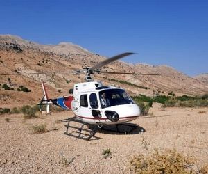 پرواز بالگرد اورژانس برای نجات جان آقای ۲۴ ساله در بازفت