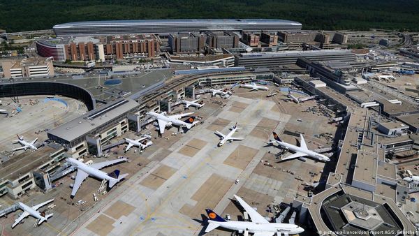 فرودگاه فرانکفورت با کمترین مسافر از سال ۱۹۸۴