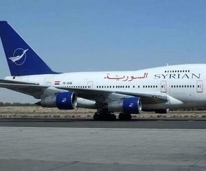 نخستین هواپیمای تجاری سوریه بعد از ۱۲ سال در ریاض به زمین نشست