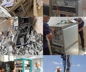 بازسازی سریع سامانه‌های ارتباطی هوانوردی در جنوب کشور