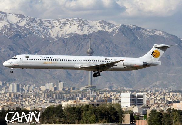 بازگشت MD83 کاسپین به مبدا