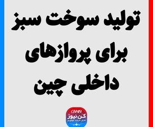 تولید سوخت سبز برای پروازهای داخلی چین