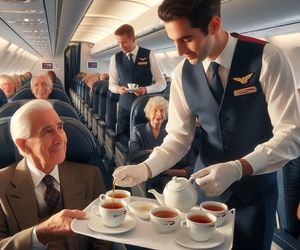 چای؛ پای ثابت پروازهای انگلیسی! 