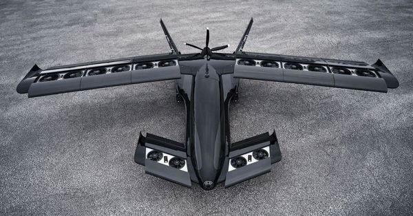 پرواز موفق نخستین هواپیمای eVTOL با فناوری فن درونبال