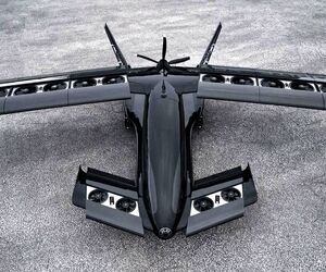 پرواز موفق نخستین هواپیمای eVTOL با فناوری فن درون‌بال