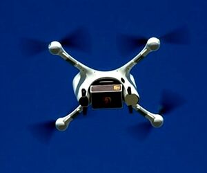پهپادها کیت تست کرونا تحویل می‌دهند