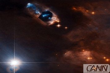 تصویر هابل از ستاره تازه متولد شده