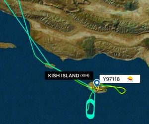 نقص فنی پرواز کیش ایر 