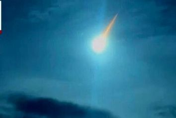 سوختن یک سیارک کوچک بر فراز فیلیپین