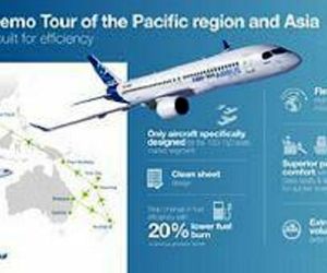 تور نمایشی A220 در منطقه اقیانوس آرام 