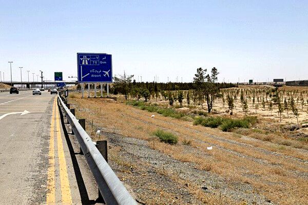 آلودگی‌های بصری مسیر فرودگاه امام این هفته رفع می‌شود