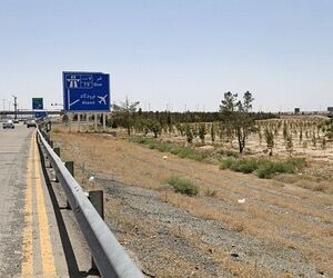 آلودگی‌های بصری مسیر فرودگاه امام این هفته رفع می‌شود