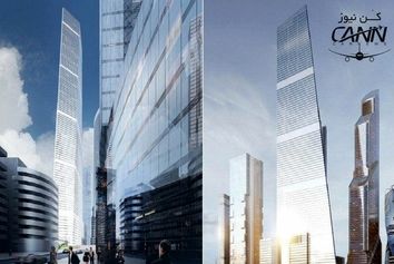 بزرگترین آسمان خراش اروپا که از بال هواپیما ساخته می‌شود