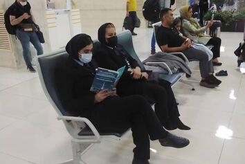 توزیع ویژه‌نامه نوروزی ماهنامه شبکه صنعت هوانوردی در فرودگاه بین‌المللی مهرآباد تهران