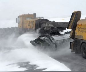 تجهیزات برف روبی فرودگاه های ایران و جهان در یک نگاه 