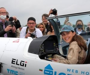 آغاز سفر جوان ترین خلبان زنی که به دور دنیا پرواز می کند