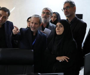 بازدید وزیر راه و شهرسازی از فرودگاه شهید هاشمی‌نژاد مشهد

