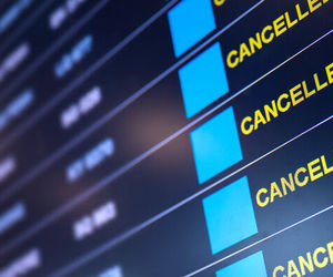 بارش برف همه پروازها در فرودگاه گلاسکو را لغو کرد