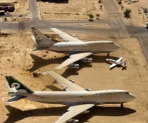 دو بوئینگ ۷۴۷ عراقی سه دهه است در فرودگاه توزر تونس رها شده‌اند