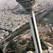 پرواز یک فروند هواپیمای فوق سبک گرداگرد برج میلاد
