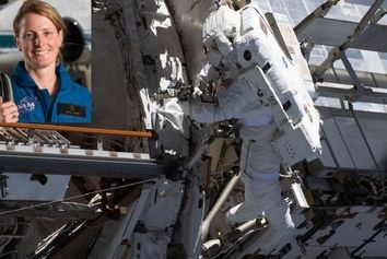 فضانورد ناسا از تجربه پیاده‌روی فضایی کاملا زنانه می‌گوید