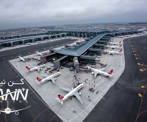 رکورد شکنی فرودگاه استانبول 