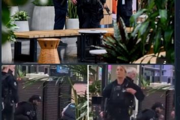 درگیری و تیراندازی سهوی پلیس در فرودگاه سیدنی استرالیا گلوله به دیوار یک کافی‌شاپ خورد