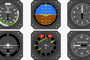 شش ابزار دقیق اصلی برای پرواز  