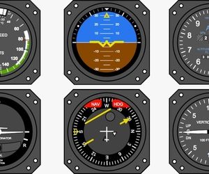 شش ابزار دقیق اصلی برای پرواز  
