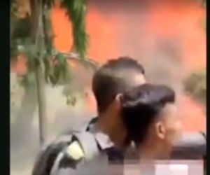 سقوط هواپیمای ارتش بنگلادش در یک مدرسه
