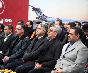 بازدید رئیس سازمان هواپیمایی کشوری از آشیانه هواپیمایی آتا در تبریز
