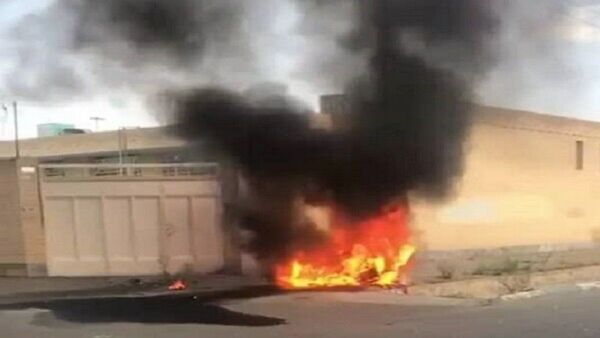 سقوط پهپاد آزمایشی هسا در شاهین شهر