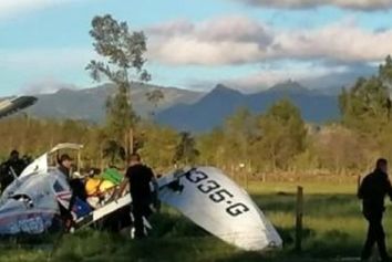 نجات معجزه آسای کودک یک‌ساله در سقوط هواپیما