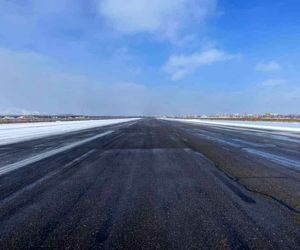 باند اصلی فرودگاه مشهد بازگشایی و عملیاتی شد