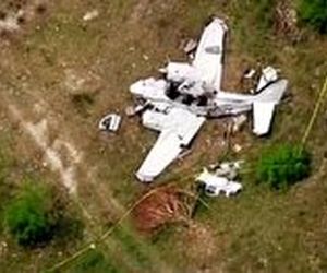 سقوط هواپیمای سبک در تگزاس با چهار کشته