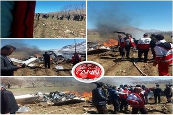 بالگرد اورژانس دچار سانحه شد